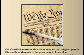 John Adams: Constitution for Moral and Religious People