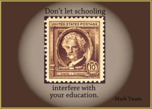Education is Important Mark Twain
