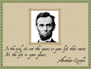 End of Life Abraham Lincoln