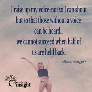 quotes by Malala Yousafzai